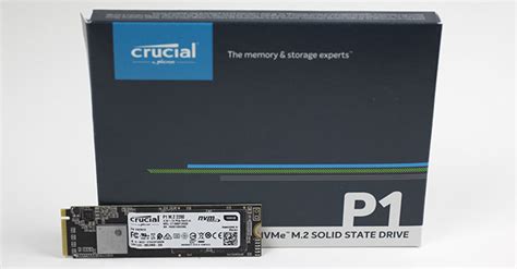 Crucial P1 NVMe M.2 SSD 1 TB Review .